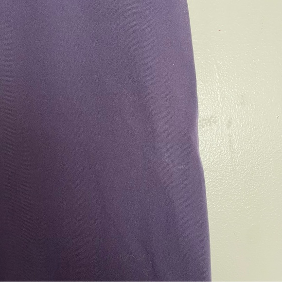 Women’s FIGS Scrub Top & Livingston Pants Purple Shadow 2197 Set Medium Petite - Picture 6 of 8